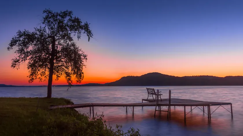 Eine private Lakeside Retreat - Image 1