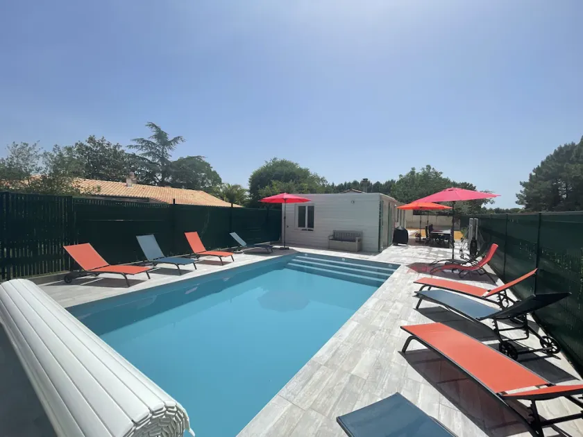 Fritliggende villa i Les Mathes med privat opvarmet pool - Villa cachée (8 sovepladser) - Image 1