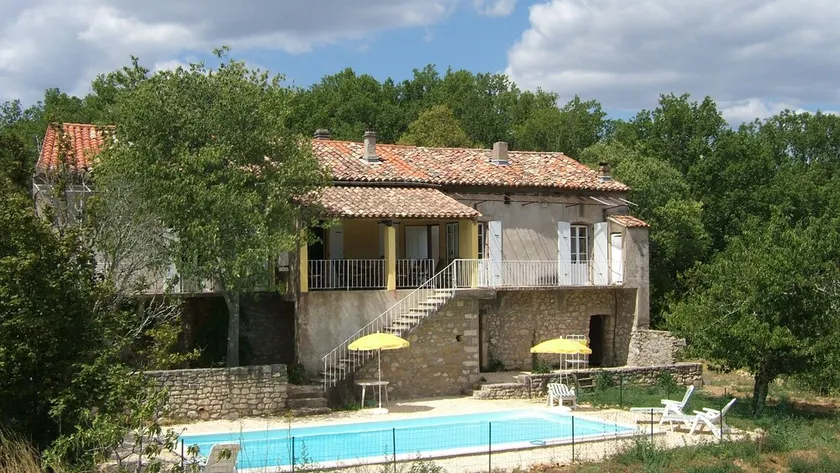 Salavas Vallon Pont D Arc: Wild, quiet nature and tranquility, swimming pool, chimney... - Image 1