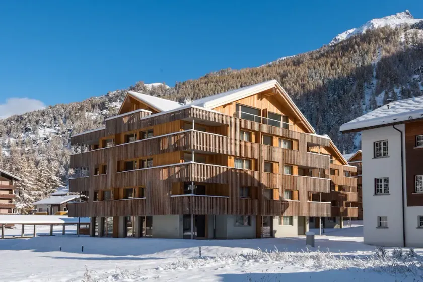 Ferienwohnung/app. für 8 Gäste mit 106m² in Saas-grund - Image 1