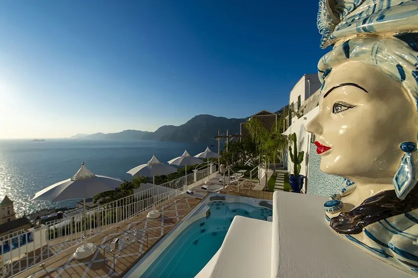 Villa Celeste with Swimming Pool, Sea View, Terraces and Garden - Image 1