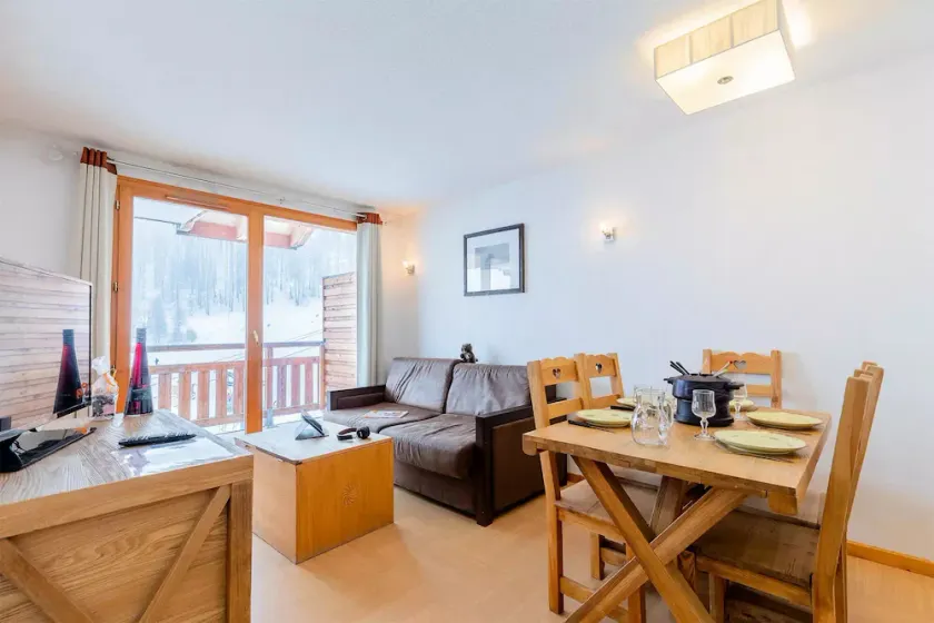 Residence Le Parc des Airelles *** - 2 Rooms Mountain Corner or 3 Rooms 4/7 People Slope View - Image 1