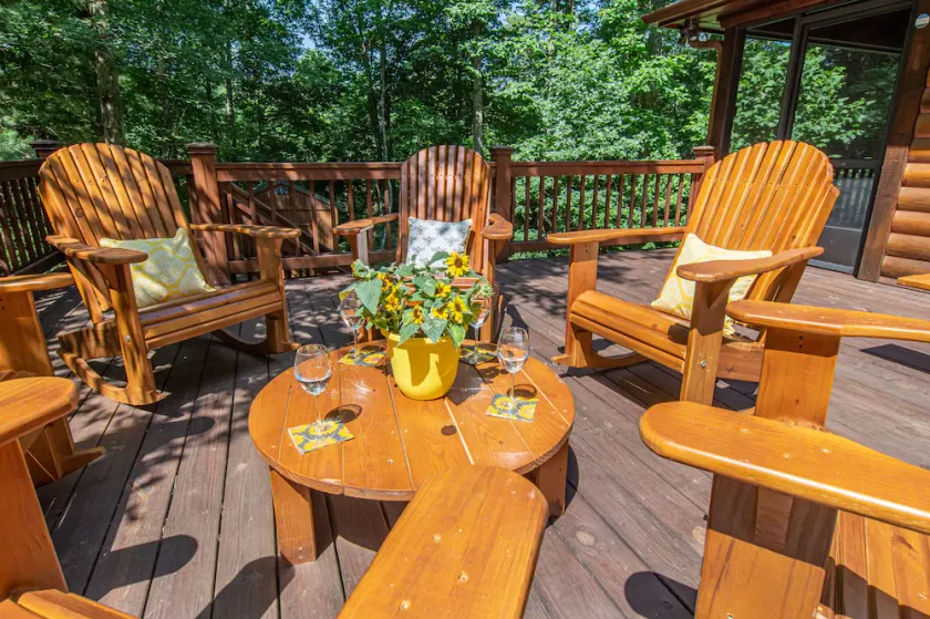 Peaceful Blue Ridge Retreat-Brand New! Huge Deck, Spa, Fire Pit, Ping Pong! - Image 1
