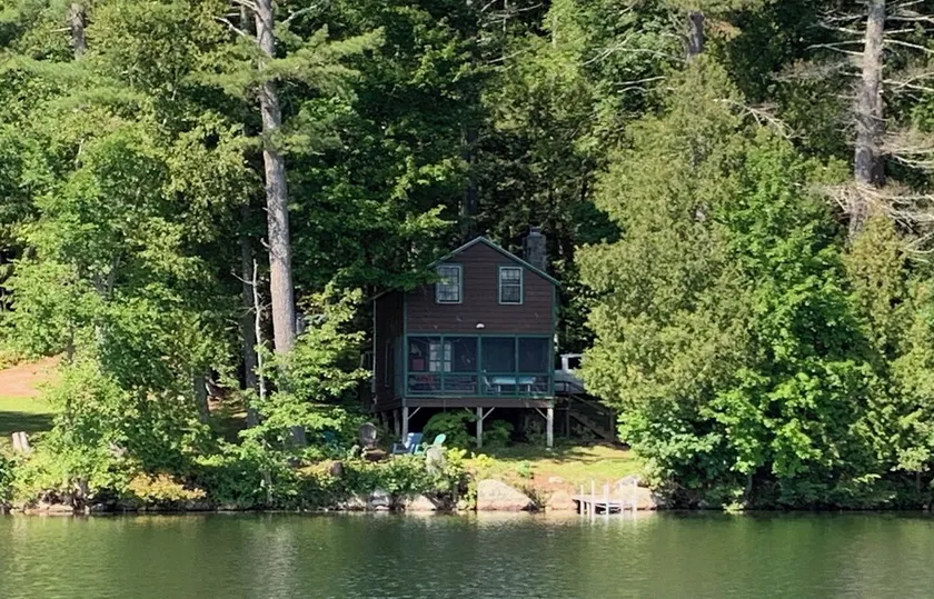 Authentic Maine Cabin on Echo Lake  Waterfront property - Image 1