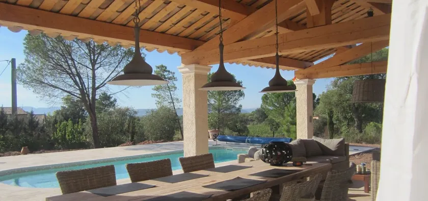 Villa med opvarmet pool og ekstra stor terrasse i stilheden i naturreservatet - Image 1
