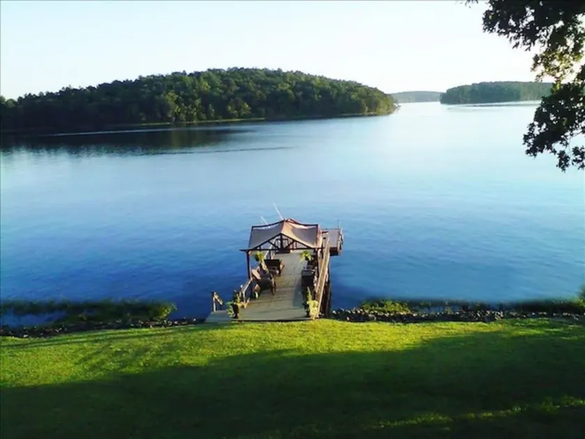 Uforglemmelige udsigt over Badin Lake & Uwharrie Mtns-Hot Tub - Image 1