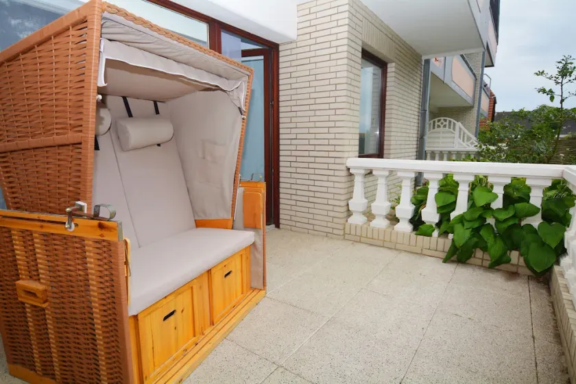 Ferienwohnung mit Balkon in Westerdeichstrich - Image 1
