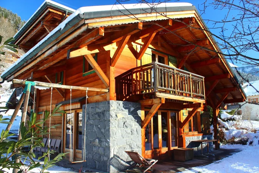 Smuk chalet i hjertet af Alperne-catered eller self catered - Image 1