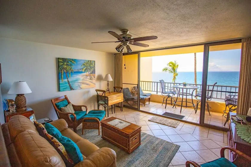 Oceanfront Sugar Beach 525 Tropical Condo, på stranden, - Image 1