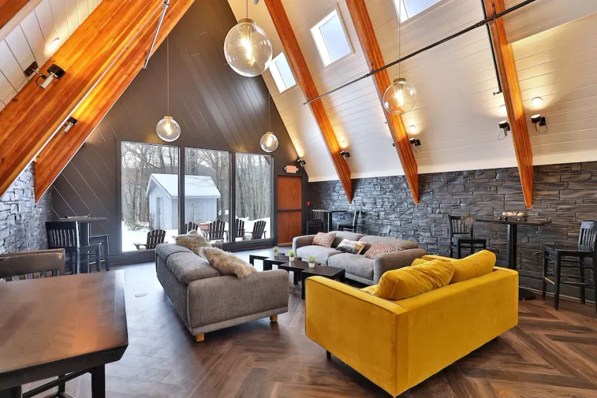 Lodge avec jardin, jacuzzi et barbecue | Vue montagne - Image 1