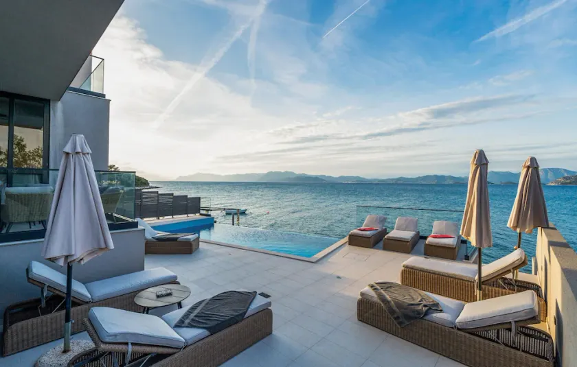 Beach Front Home In Sreser With Sauna - Image 1