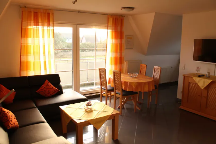 Apartment 1.4 is 60m² with 2 bedrooms - ADS-Fewo Zempin **12 minutes walk - Image 1
