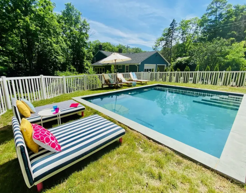 Country retreat with pool, brook and waterfall, 2 hours from NYC and Boston - Image 1