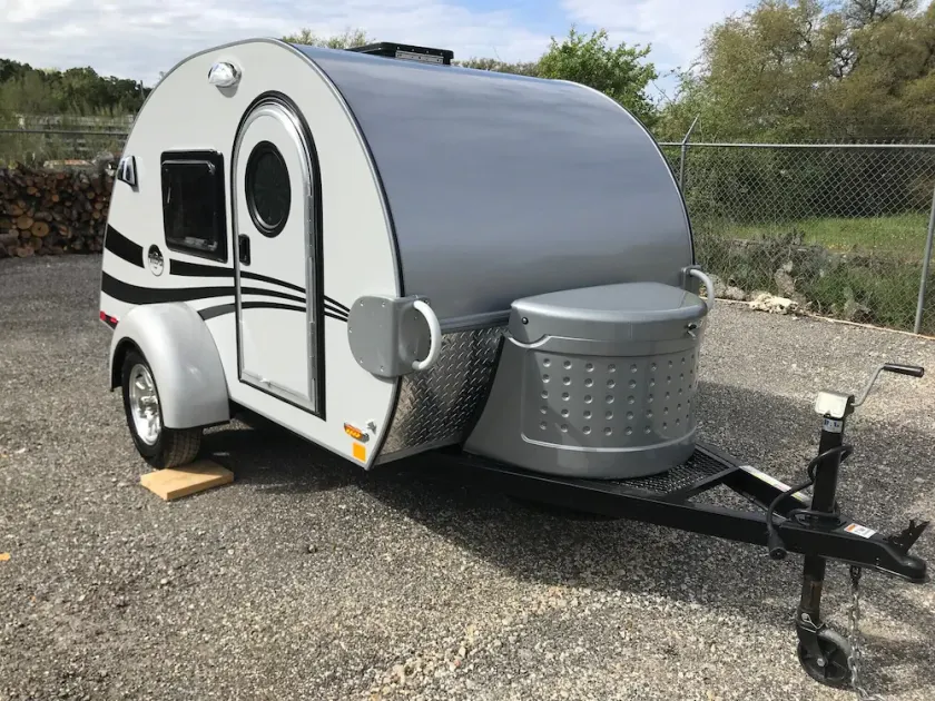 Glamping in a teardrop trailer - Image 1