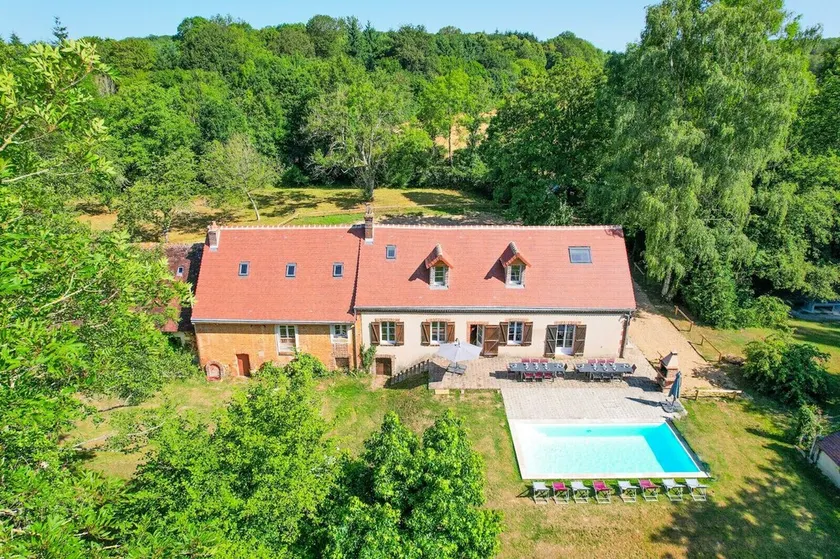So Villa Moulin du Vinet (28) - Heated pool - Basketball - 1h30 Paris - 26p. - Image 1