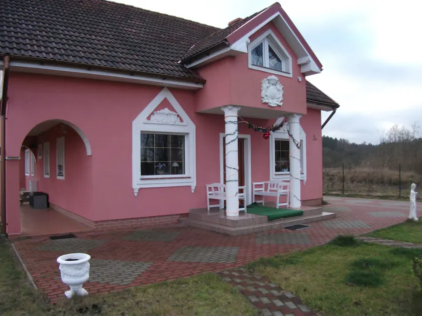 Maison de vacances rose 10 pers. entre lagon et bruyère dans la réserve ornithologique - Image 1