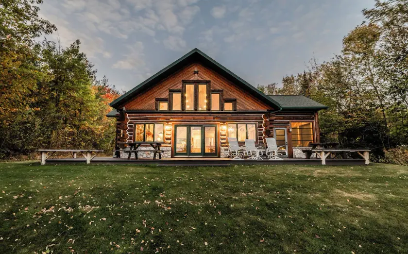 Brugerdefineret Waterfront fuld Log Home State Licensed - Image 1