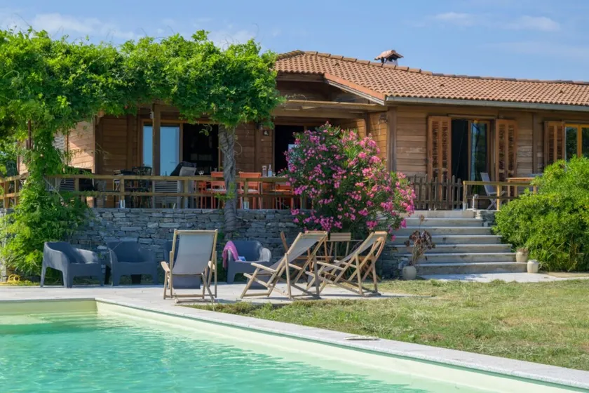 Grande Villa 10 Personnes 2Km Mer Avec Piscine Privée, sur Très Grand Terrain - Image 1