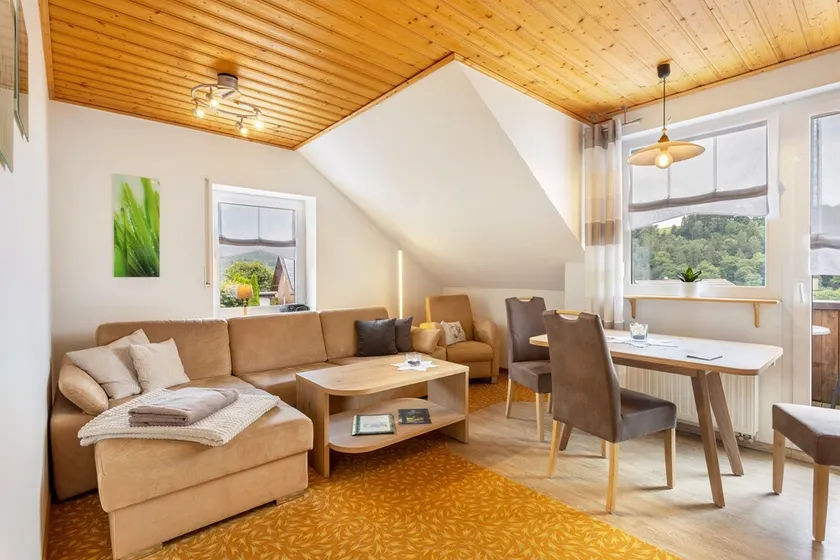 Appartamento 'Ferienwohnung Typ 1' con vista sulle montagne, terrazza condivisa e Wi-Fi - Image 1