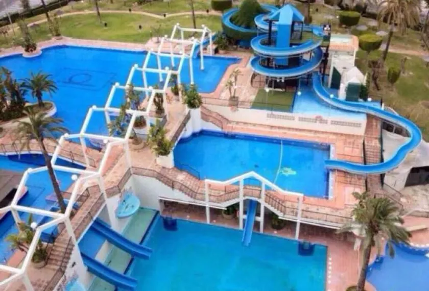 Benal Beach resort Benalmadena Malaga pools and slides wifi parking, - Image 1