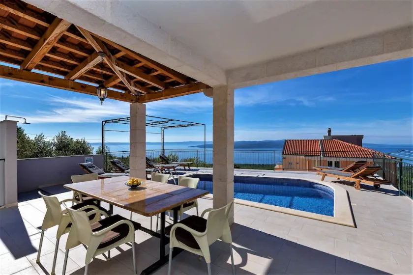 Villa Magico with pool and fantastic seaview - Image 1