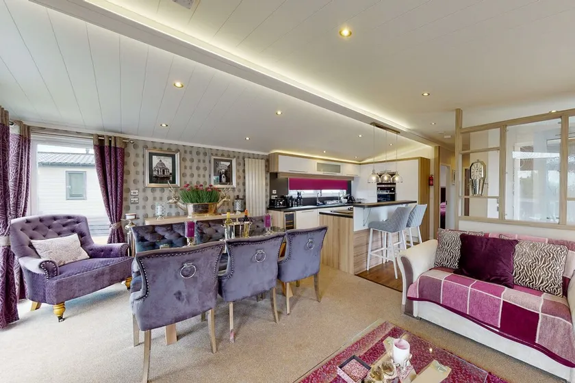 Tattershall VIP Lodge - Sleeps 6 - Terrace with private hot tub - Image 1