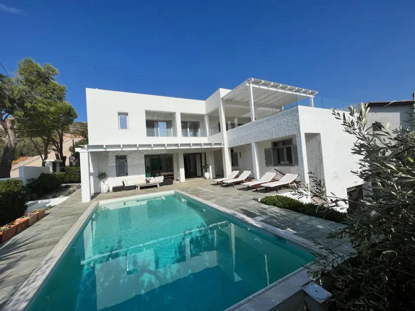 Saronida Boutique Villa Private Pool, Sea views, Lovely Gardens & Roof Terrace - Image 1