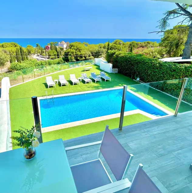 Ideale Villa Familien mit WIFI / AC / BBQ und Meerblick Strand Sta. Cristina - Image 1