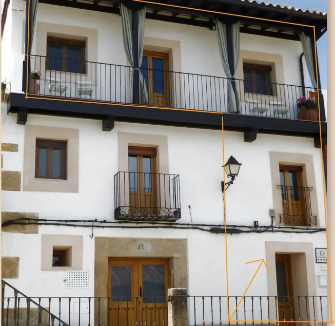 Lägenheter Entre Fuentes 80 m2 i historiskt centrum av Cuacos de Yuste, La Vera - Image 1