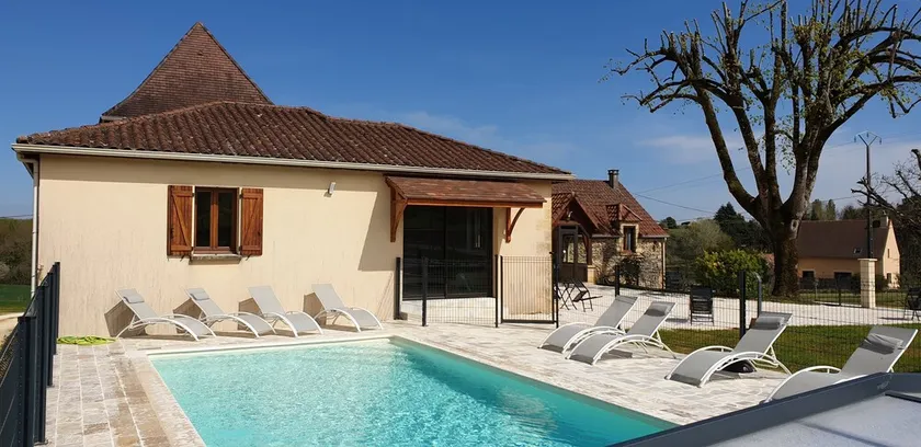 Le Tilleul, 5 soveværelser opvarmet privat pool nær Sarlat - Image 1