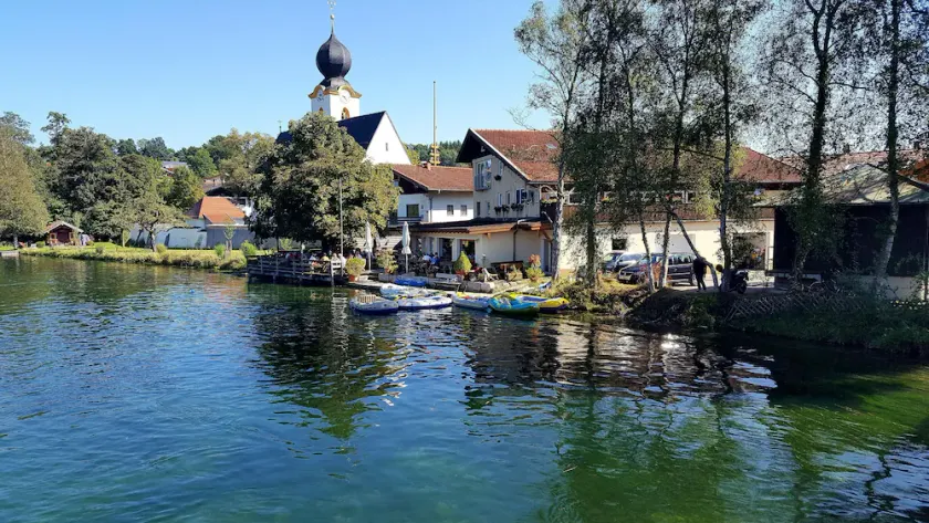 CHIEMSEE: familievenlig. Lejlighed (Paterre ca. 70m \") i en øverste placering med 2 soveværelser - Image 1