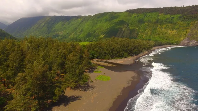 Svimlende Waipio Valley og Ocean View - Image 1