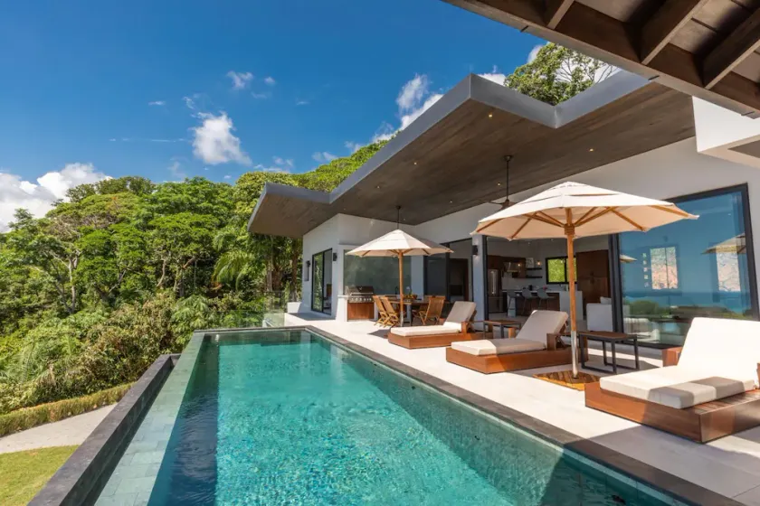 Dreamy Jungle Ocean-view Luxury Villa w Pool - Image 1