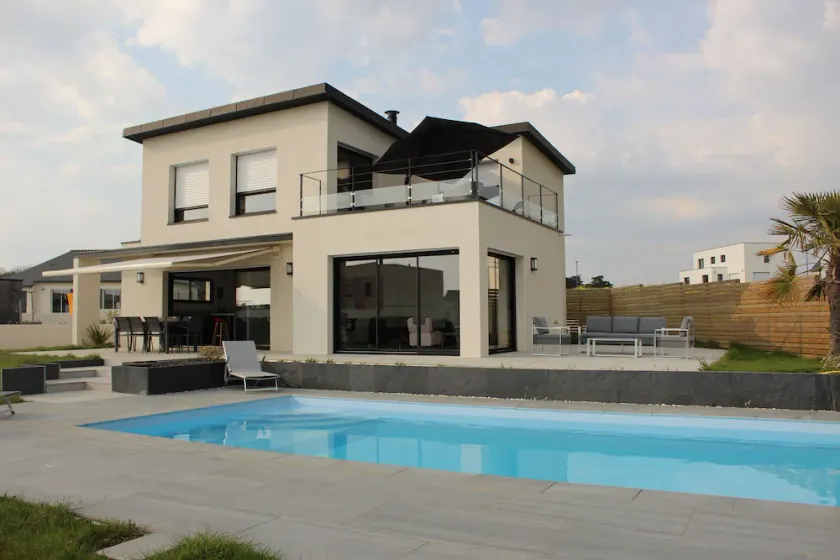 VILLA MARA CONTEMPORARY SCHWIMMBAD ABGEDECKT HEATED SEA VIEW 5 MN STRÄNDE - Image 1