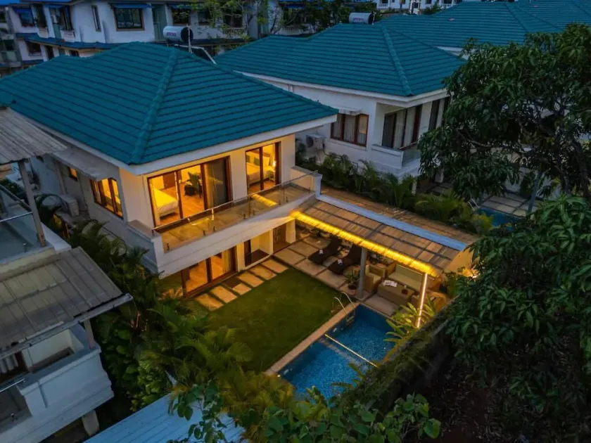 ELIVAAS Azalea 3 BHK with Pvt Pool - Image 1