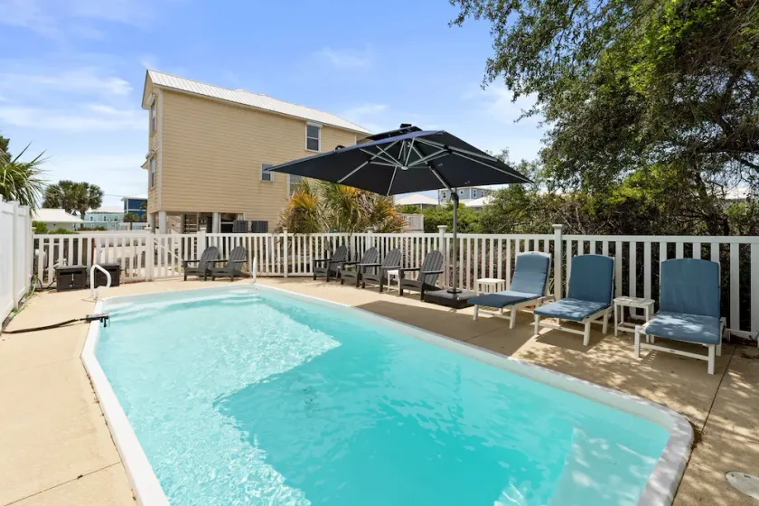 3/3 Gulf View home, Pool, Animaux acceptés, à quelques pas de la plage. - Image 1