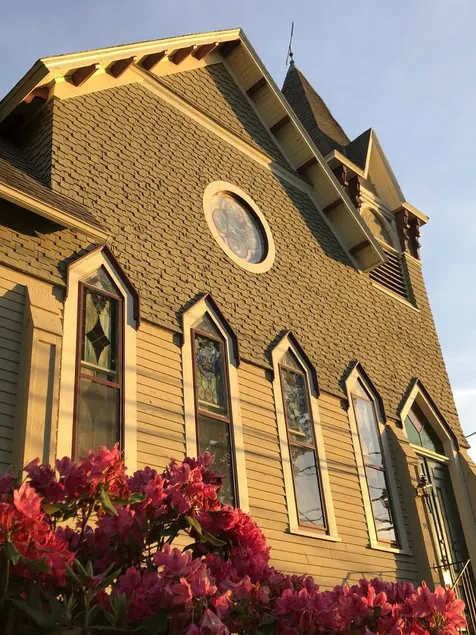 Stunning Loft-y 1902 Former Gothic Chapel in Picture Postcard Seaside Village! - Image 1