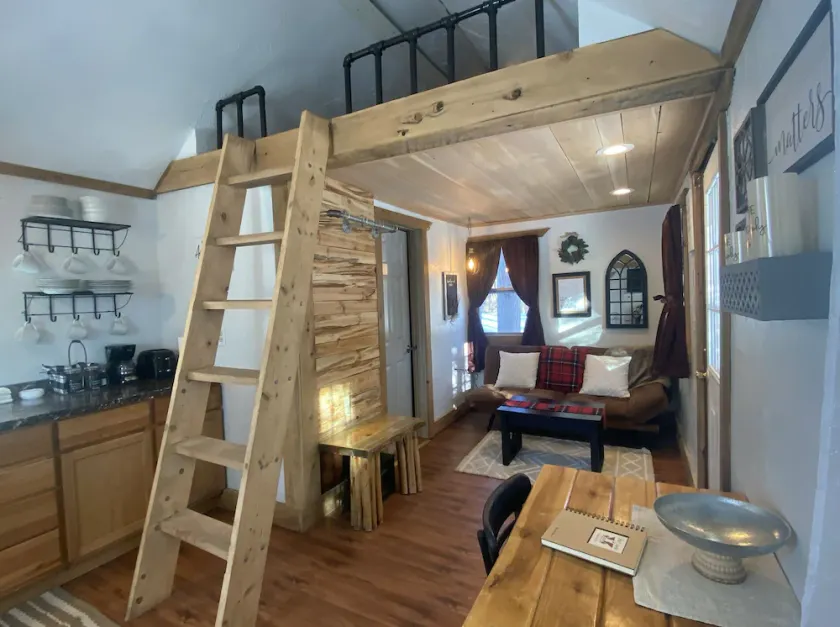 The Nun's Cabin: Historic Tiny House on the Bigfork River - Image 1