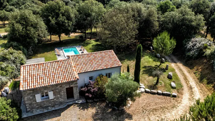 Domaine de Bracciole CORTE, villa avec piscine privée, parc boisé 20ha, rivière - Image 1