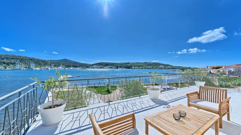 Villa Blue Bay - beachfront villa with a pool for 10 guest on island Ugljan by MyWaycation - Image 1
