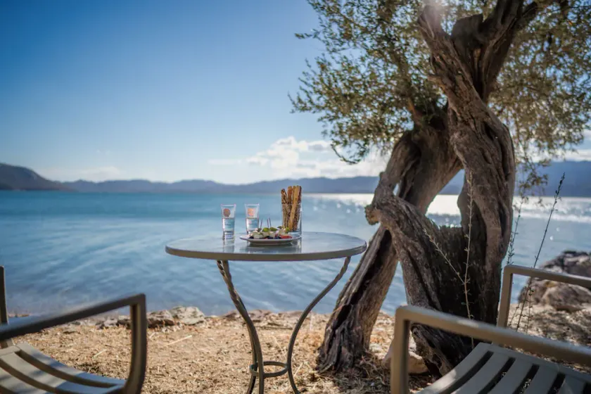 Seafront Away-from-it-all Stone House in Sunset Olive Grove - Image 1
