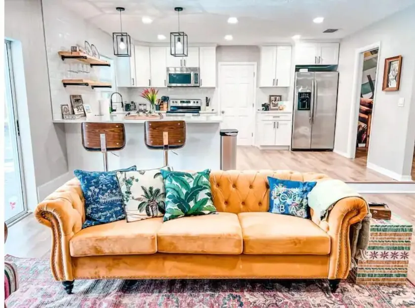 Relax in Style at Our 3BR/2BA Retreat with Private Pool|Game Room|Fire Pit|Yoga - Image 1