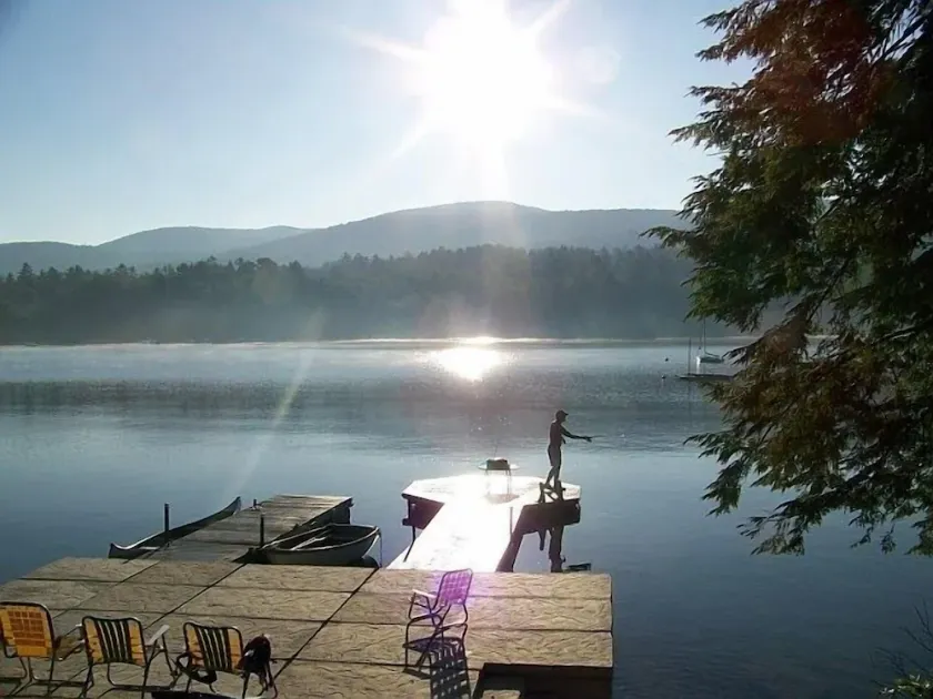 Abgeschieden Waterfront Hause auf 5 Acres: Private Dock, Borders Audubon Preserve - Image 1