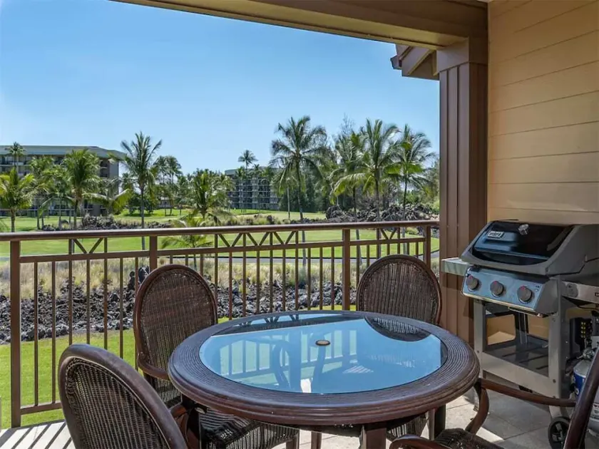 2-Level Townhouse w/Incredible Fairway Views! 2 Lanais, WiFi, AC, Laundry, TVs–Hali’i Kai 5G - Image 1