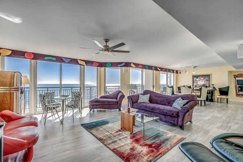 Eccentric 5-bedroom, 4-bathroom oceanfront Penthouse, Sleeps 13 | Windy Hill Dunes - 601PH - Image 1