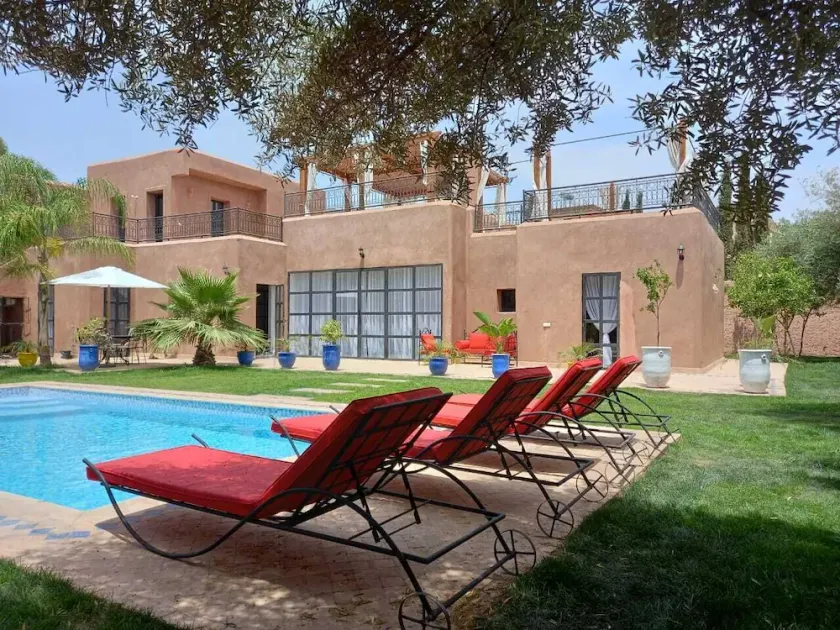 VILLA Luxe 3 Suites, Heated pool, Bar, Billiards, Hammam, Jacuzzi Atlas view.... - Image 1