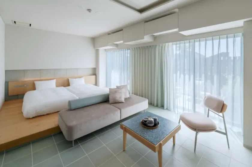 Room only plan Deluxe Room Twin with terrace L / Saijo Ehime - Image 1
