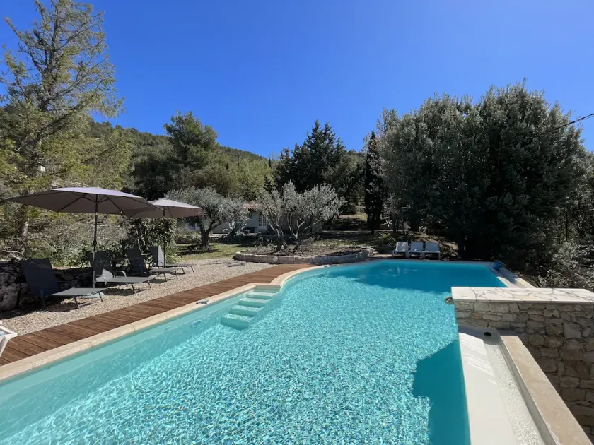Private villa with private pool (14m x 4m) and garden with rural panoramic views - Image 1