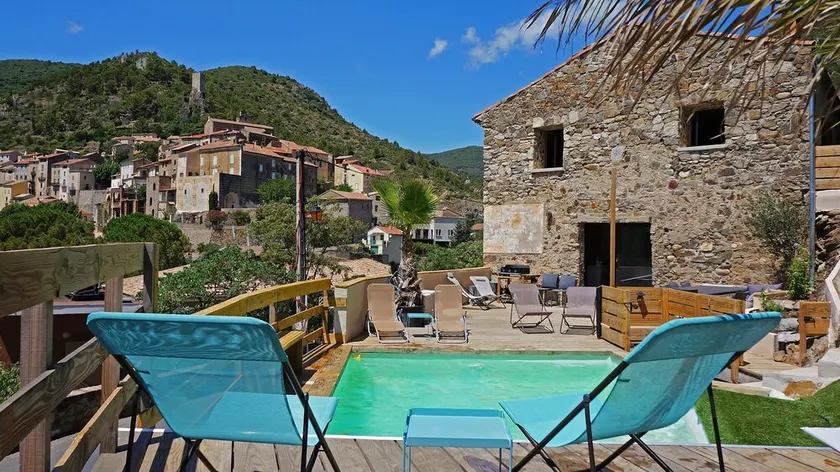 Pool House River Village Rankad Roquebrun 12/14 personer - Image 1