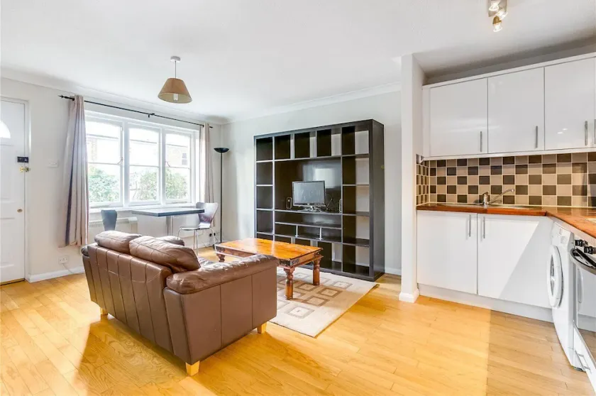 Lejlighed med 1 soveværelse Chiswick by River med parkering - Image 1